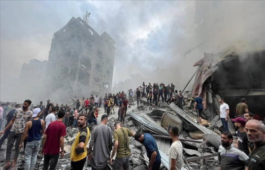 Hamas says 7 civilian hostages killed in strikes on Jabalia