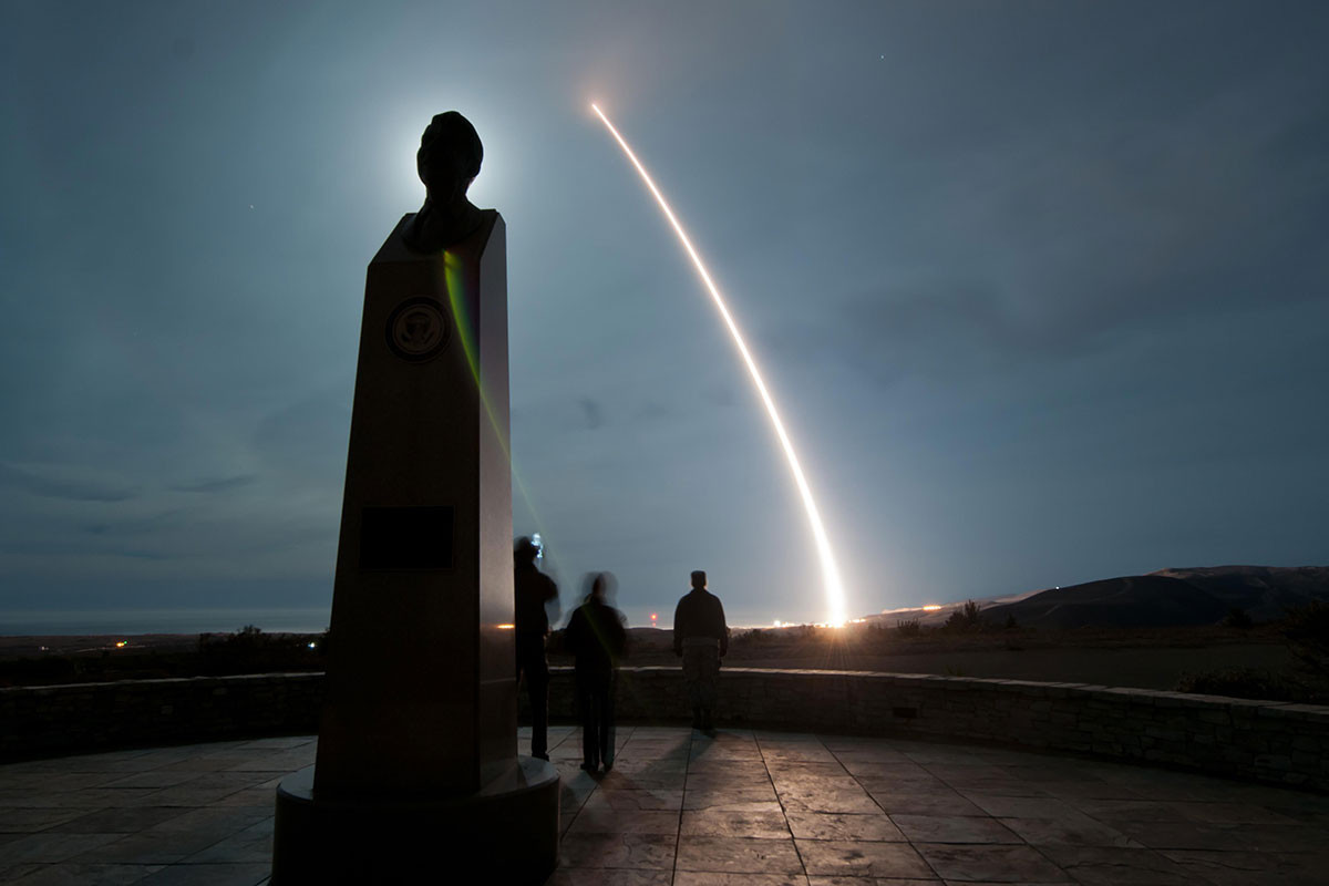 U.S. Air Force blows up Minuteman III in test flight after post-launch anomaly