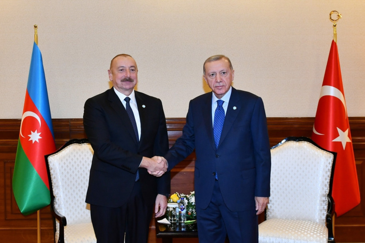 Meeting between President Ilham Aliyev, President Erdogan held in Astana-UPDATED 