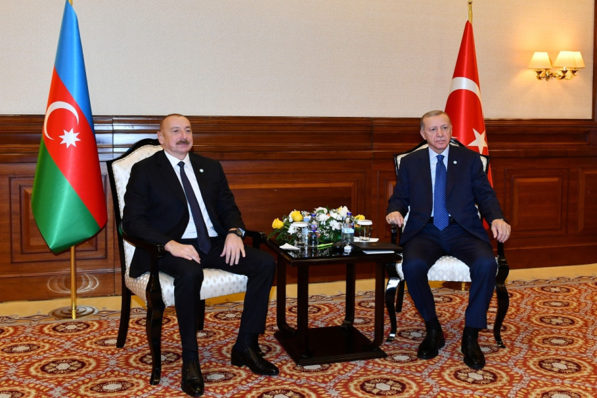 Meeting between President Ilham Aliyev, President Erdogan held in Astana-UPDATED 