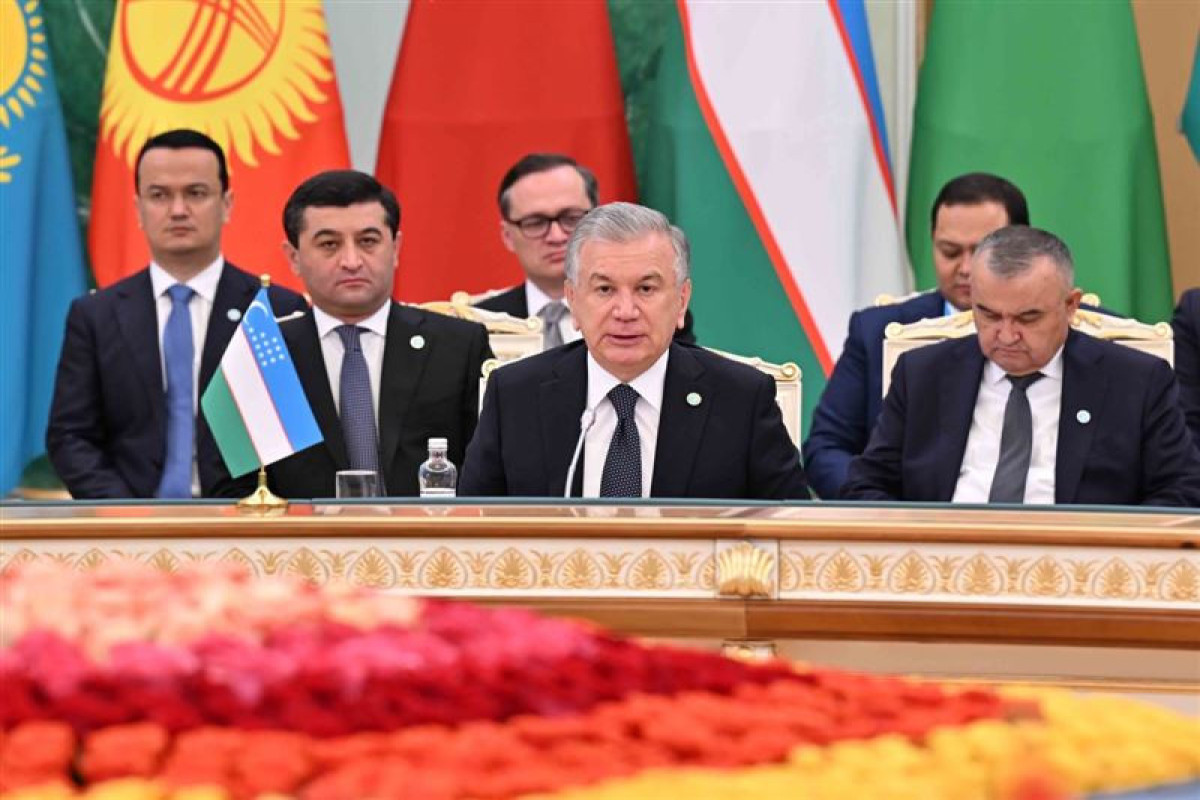 The President of Uzbekistan Shavkat Mirziyoyev