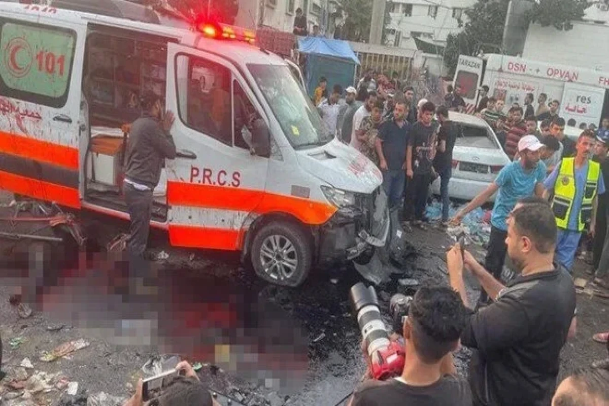 IDF says it hit Gaza ambulance carrying Hamas members-UPDATED 