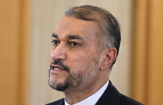 Iranian foreign minister says he discussed situation in Gaza with Hamas political leader