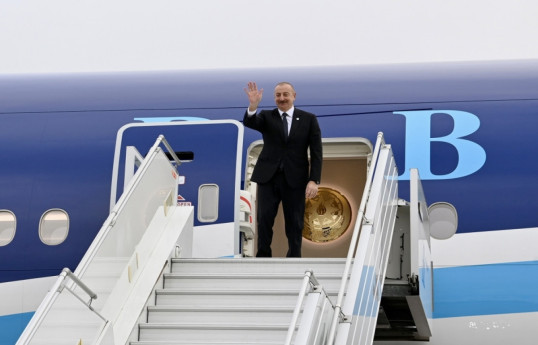President of Azerbaijan Ilham Aliyev concluded his visit to Kazakhstan