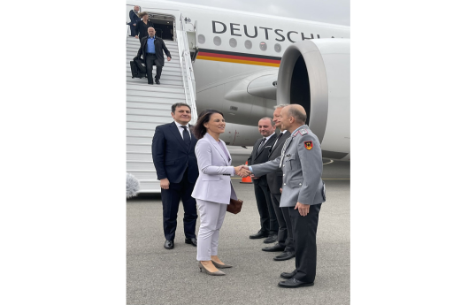 German FM embarks on visit to Armenia