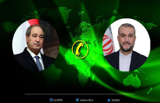 Iranian FM discussed developments in Palestine with Syrian, Qatari counterparts