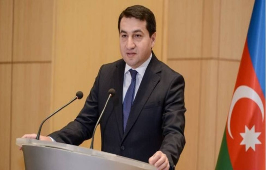 Assistant of the President of the Republic of Azerbaijan, Head of Foreign Policy Affairs Department of the Presidential Administration Hikmet Hajiyev