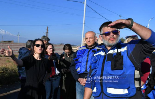 German FM visits Armenia's Arazdeyen , was informed that the plant would be built in another site