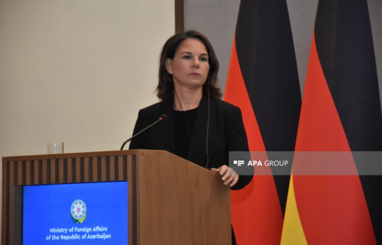 Minister for Foreign Affairs of the Federal Republic of Germany Annalena Baerbock