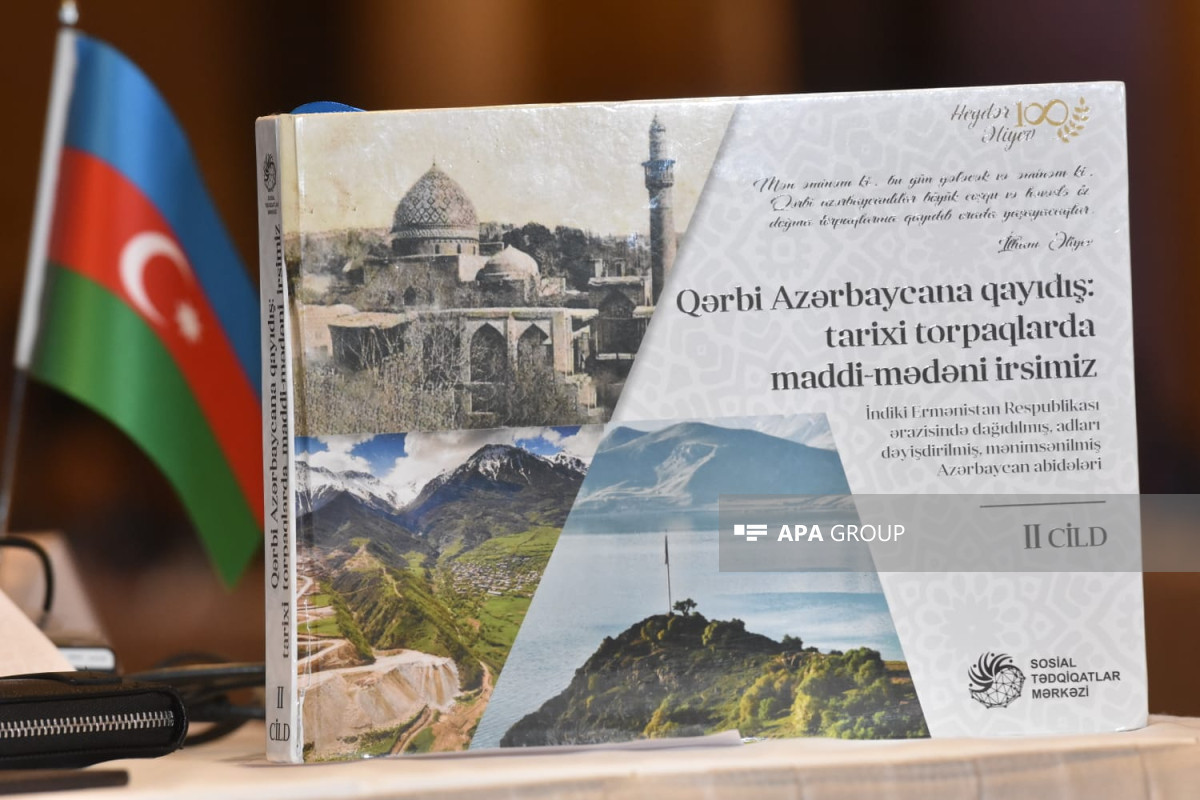 II volume of book on history of Western Azerbaijan was presented -PHOTO 