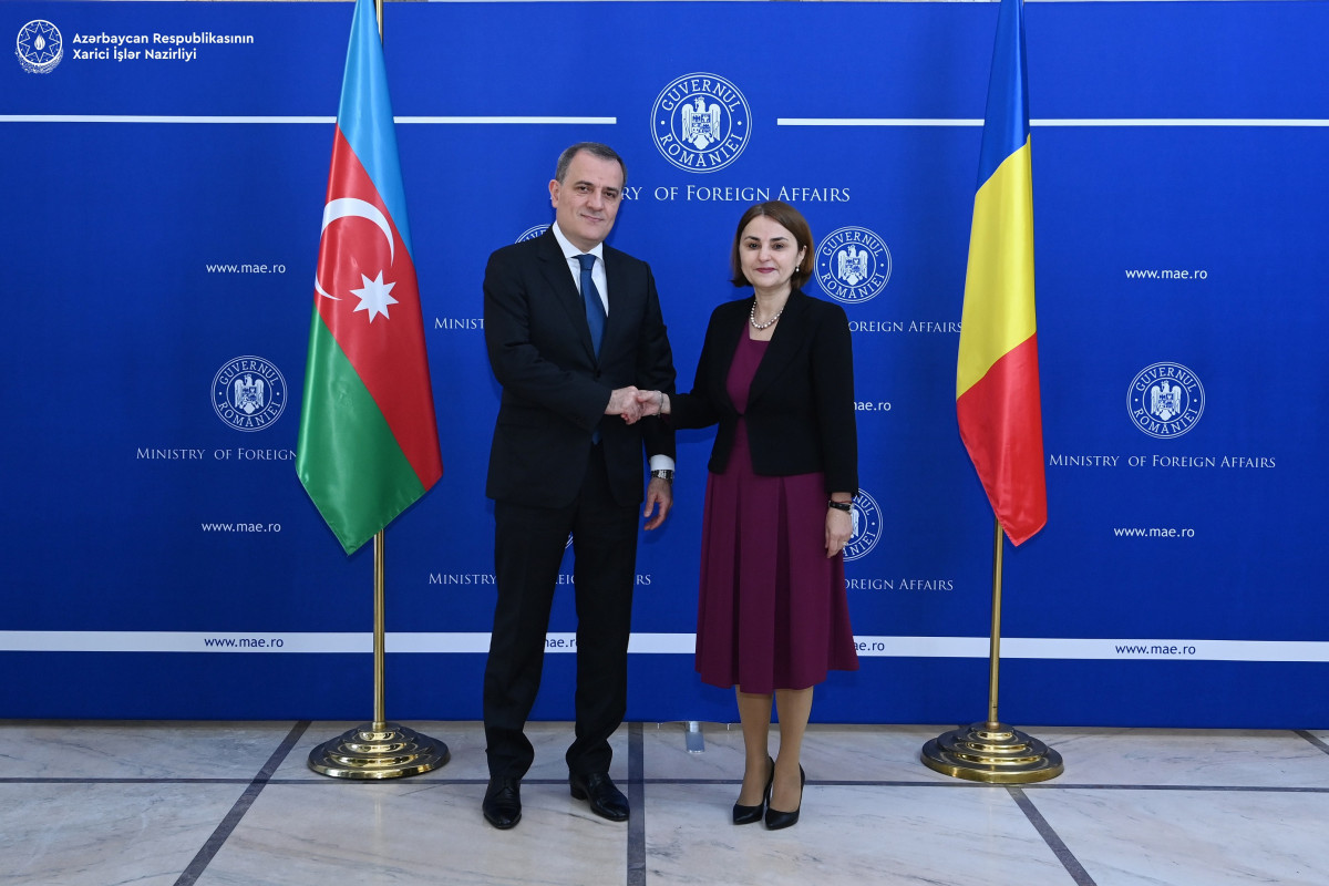 Azerbaijani Foreign Minister meets with his Romanian counterpart -PHOTO 