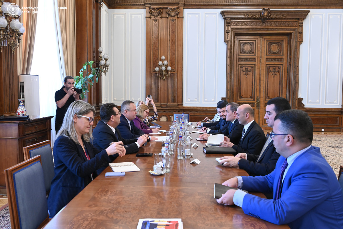Azerbaijani FM meets with president of Romanian Senate