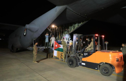 Jordan king confirms air-drop of urgent medical aid on Gaza