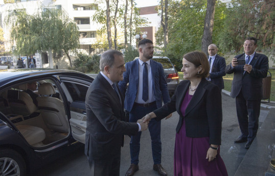 Azerbaijani Foreign Minister meets with his Romanian counterpart -PHOTO 
