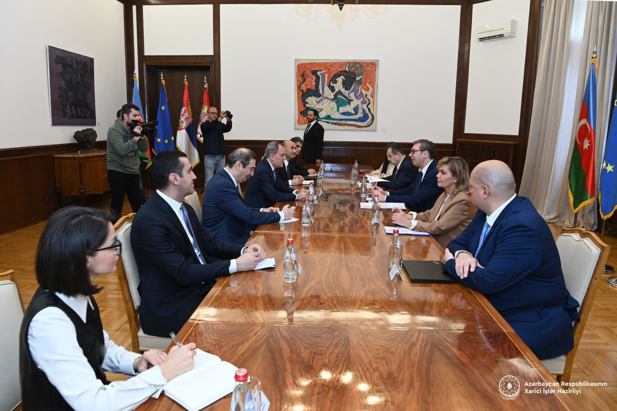 Serbian President receives Azerbaijani Foreign Minister