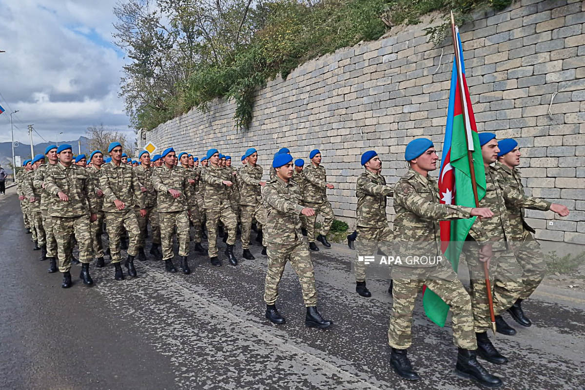 Azerbaijan's Lachin holds a military parade on the occasion of Victory Day-PHOTO -VIDEO 