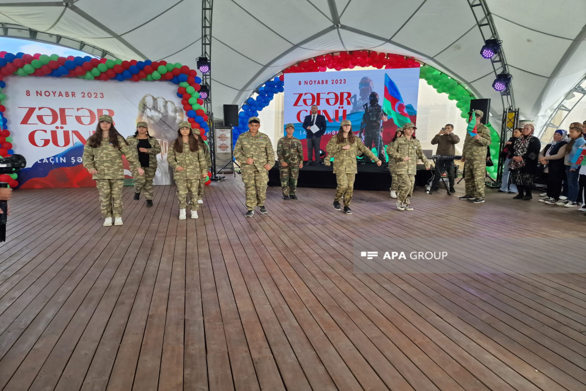 Azerbaijan’s Lachin hosted art program on Victory Day -PHOTO 