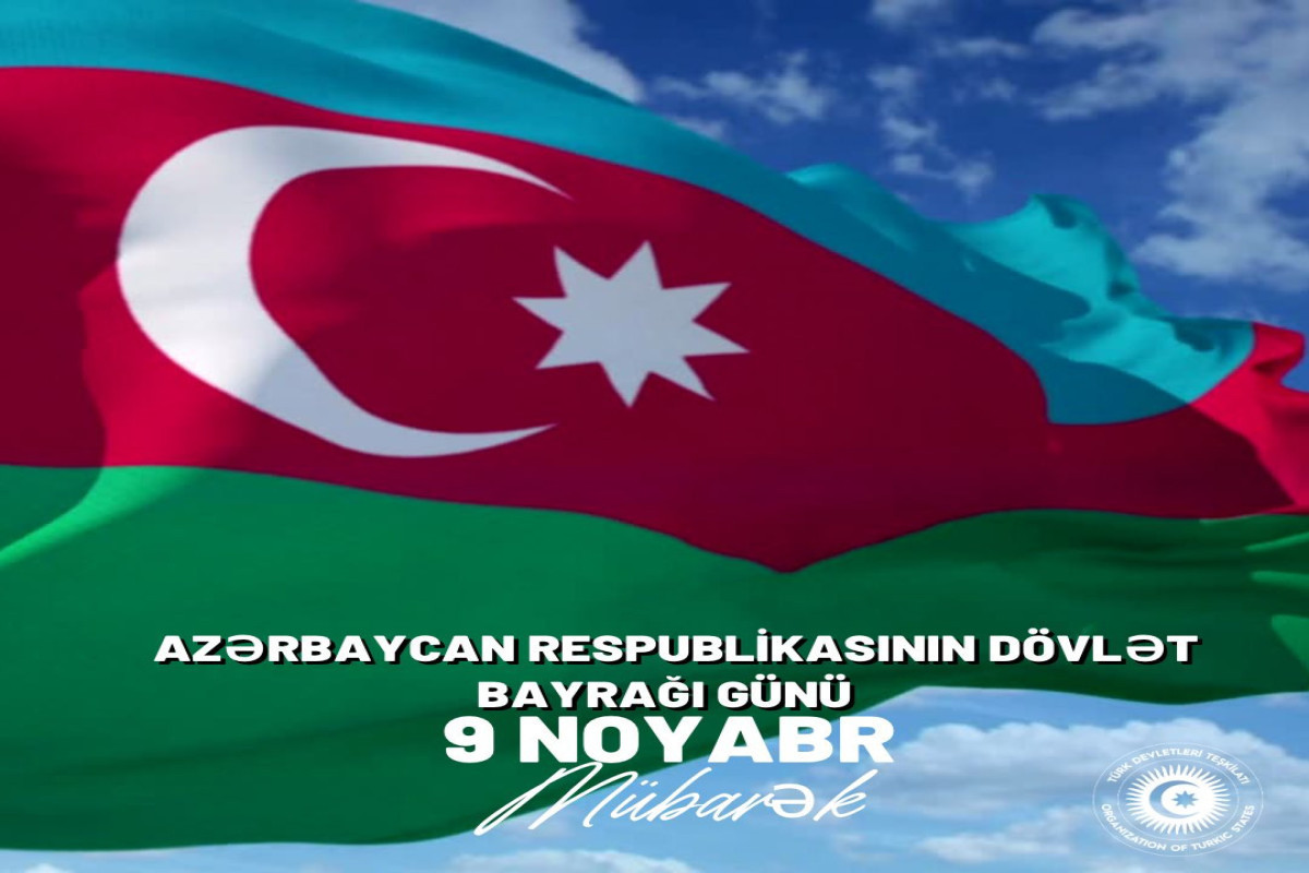 OTS congratulated people of Azerbaijan on State Flag Day-PHOTO 