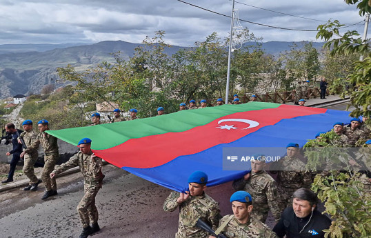 Azerbaijan's Lachin holds a military parade on the occasion of Victory Day-PHOTO -VIDEO 