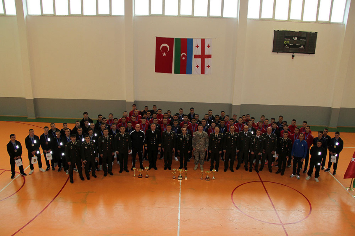 International sports competitions among Azerbaijani, Turkish, Georgian cadets held in Baku-VIDEO 