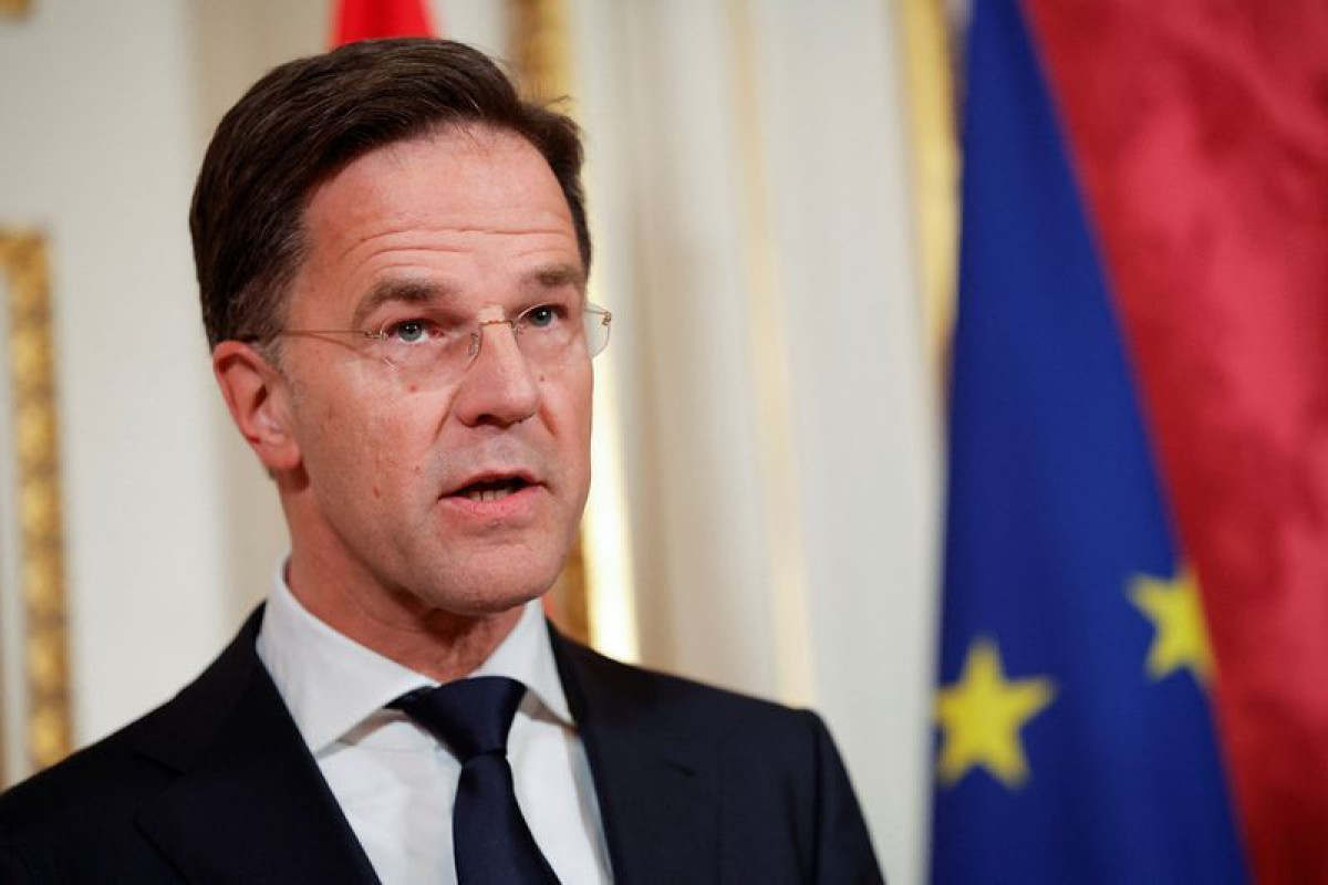 Outgoing Dutch Prime Minister Mark Rutte