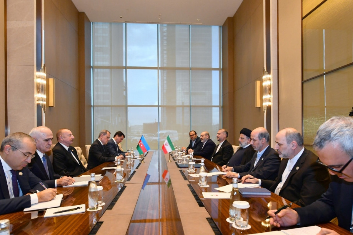 President Ilham Aliyev: Routes that will pass over Astara River and through Aghband area will help cement brotherly relations between Iran and Azerbaijan
