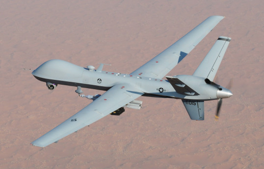 US Reaper drone shot down near Yemen by Houthi militants, defense official says