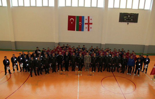 International sports competitions among Azerbaijani, Turkish, Georgian cadets held in Baku-VIDEO 