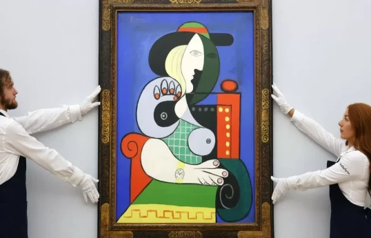 Picasso masterpiece of 'golden muse' sells for £113m