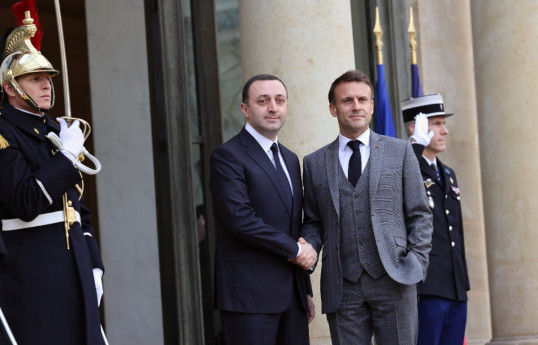 Georgian PM discusses peace in South Caucasus with French President
