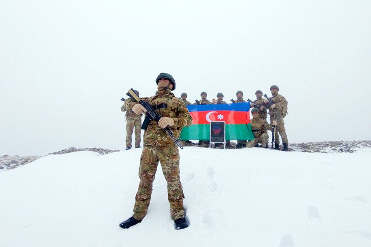 Special Forces of Azerbaijani Separate Combined Arms Army marches to "Gapijig" peak -PHOTO 