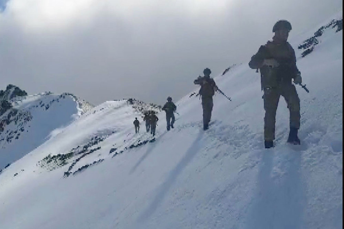 Special Forces of Azerbaijani Separate Combined Arms Army marches to "Gapijig" peak -PHOTO 