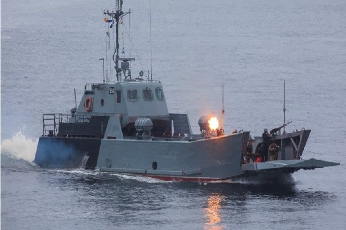 Ukraine sinks two Russian landing boats, military says