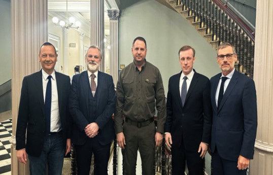 Ukrainian Head of Presidential Administration meets with Security Advisors of Western leaders