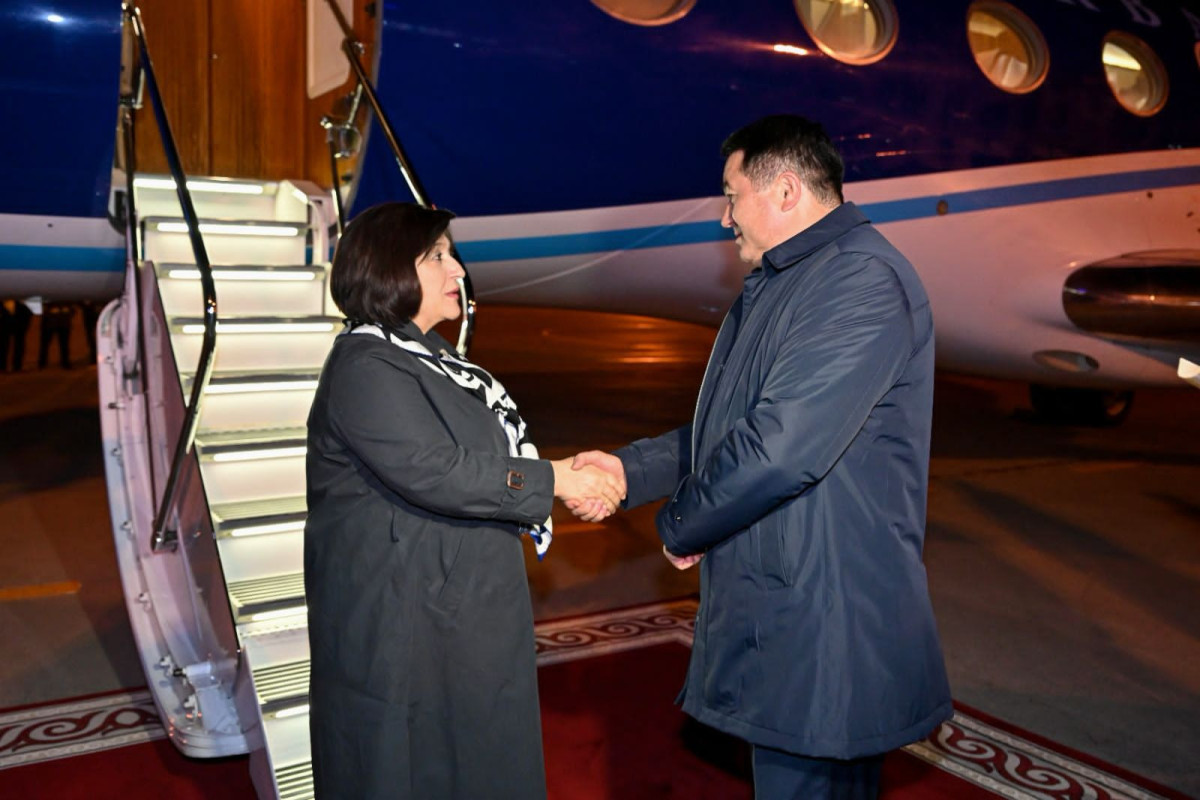 Azerbaijani Parliament Speaker paid working visit to Kyrgyzstan -PHOTO 