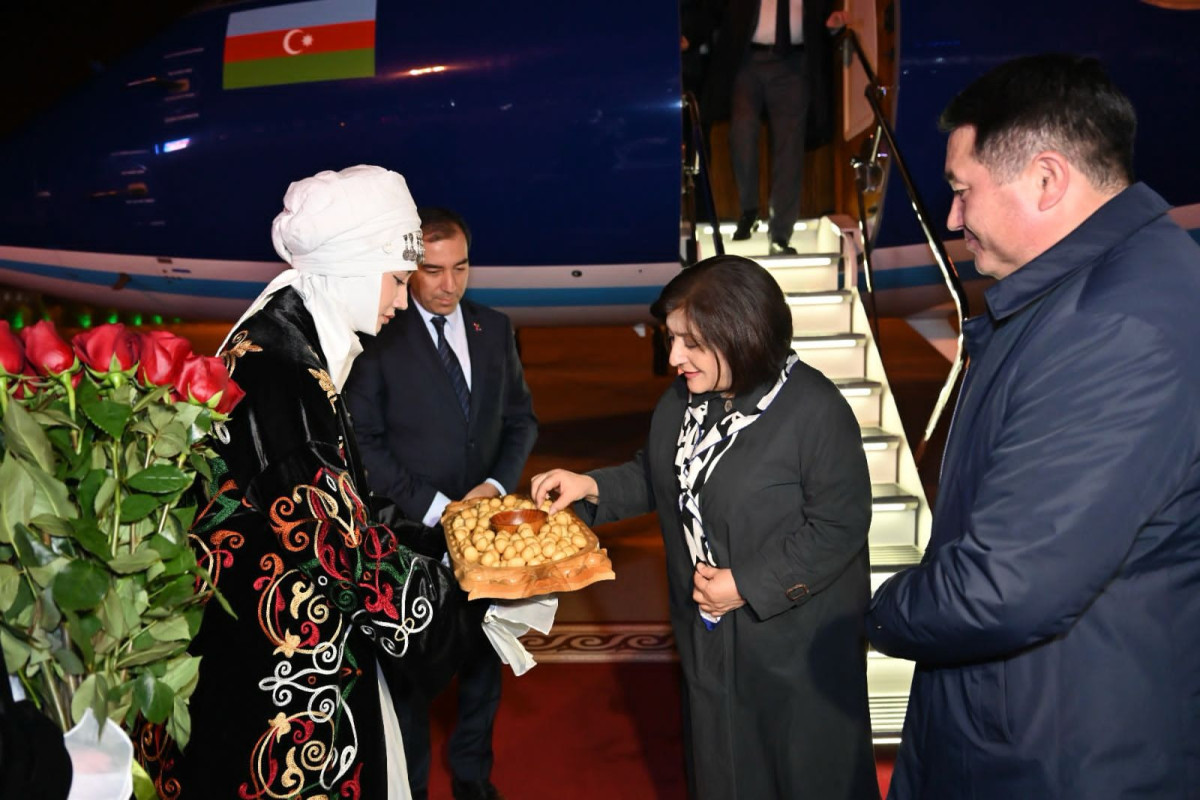 Azerbaijani Parliament Speaker paid working visit to Kyrgyzstan -PHOTO 