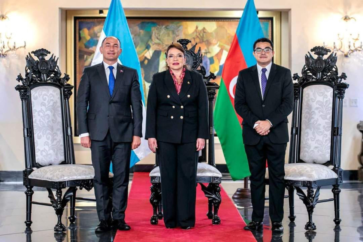 President of Honduras accepted credentials of Ambassador of Azerbaijan