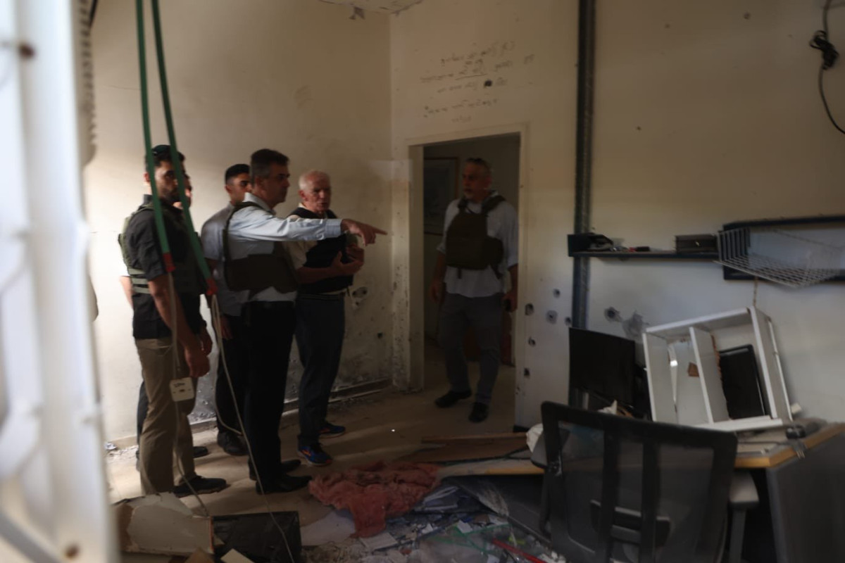 Borrell went to Israeli city attacked by Hamas-PHOTO - Vimarsana News