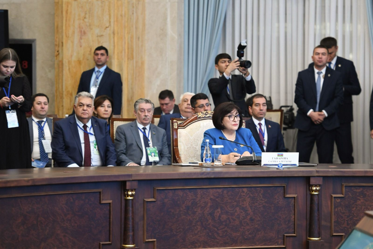 Azerbaijani Speaker attends a meeting of Council of CIS Inter-Parliamentary Assembly