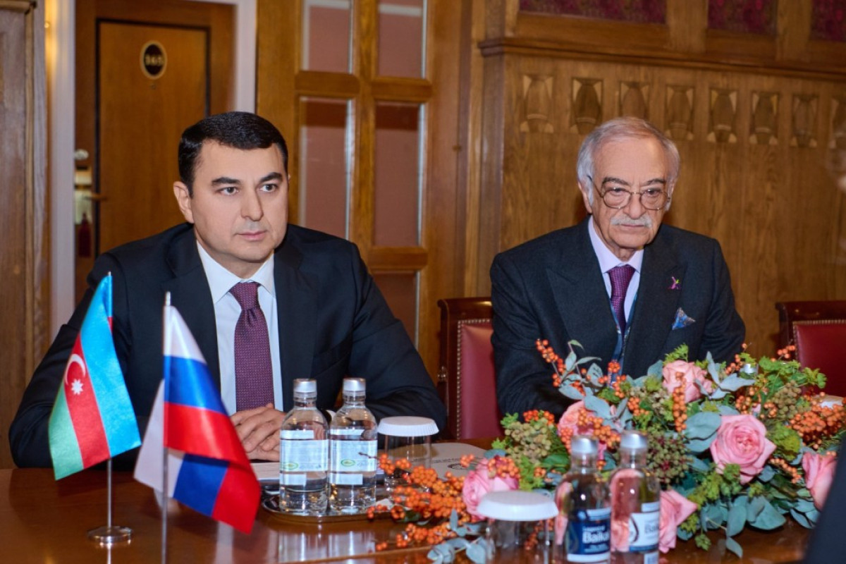 Azerbaijan's Minister of Culture meets with Russian counterpart