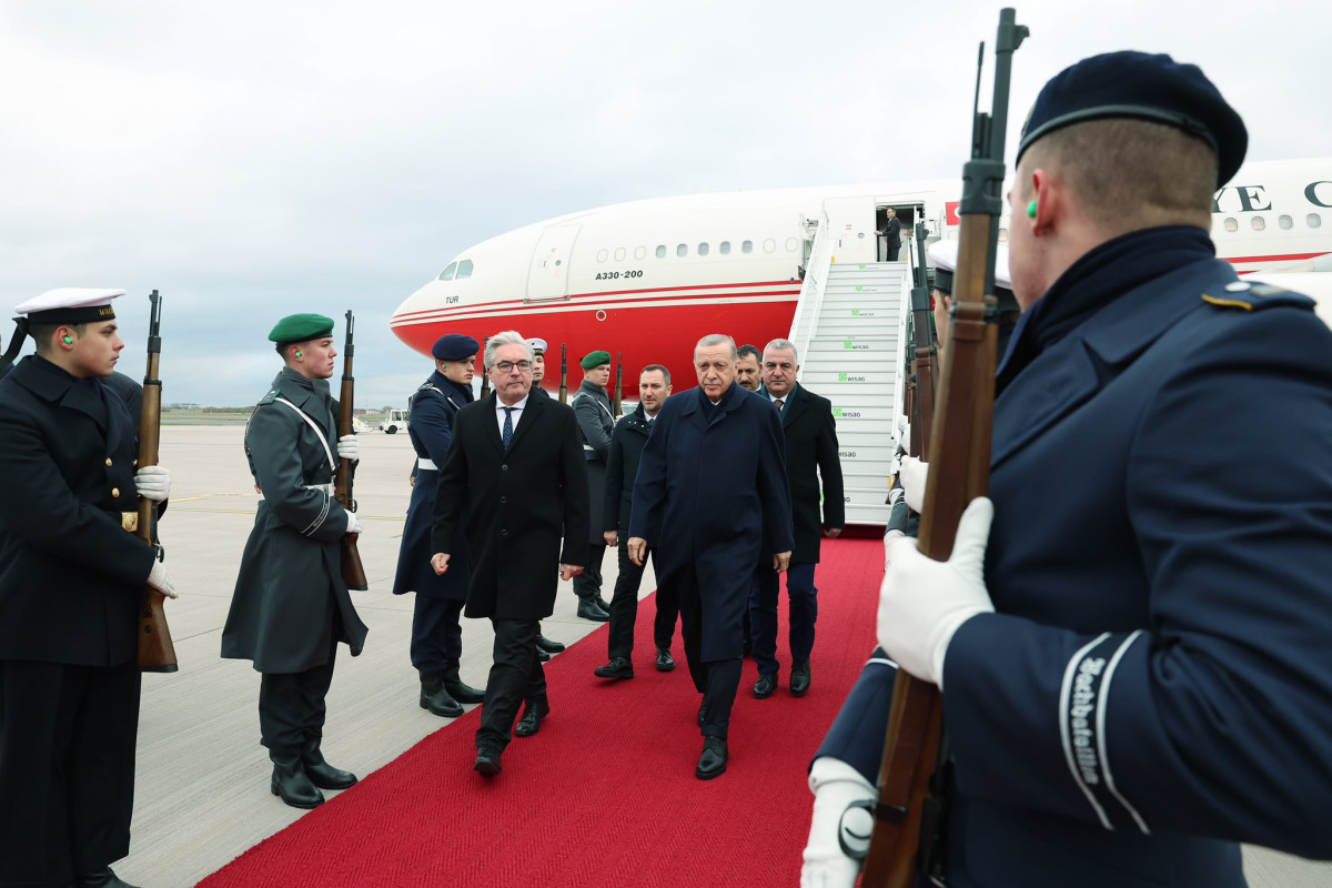 Turkish President Erdogan visits Germany