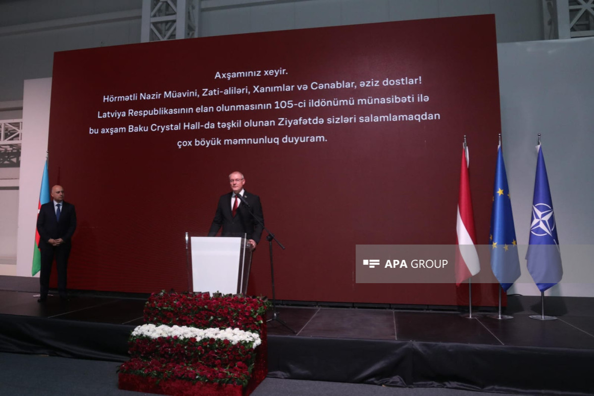 Ambassador: Latvia promotes good relations of NATO and EU with Azerbaijan-PHOTO 