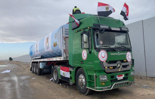 Israel says it will allow two trucks of fuel a day into Gaza
