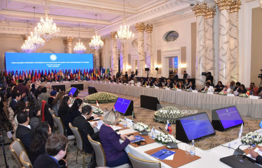 Proposal to establish Non-Aligned Movement Women Platform was supported
