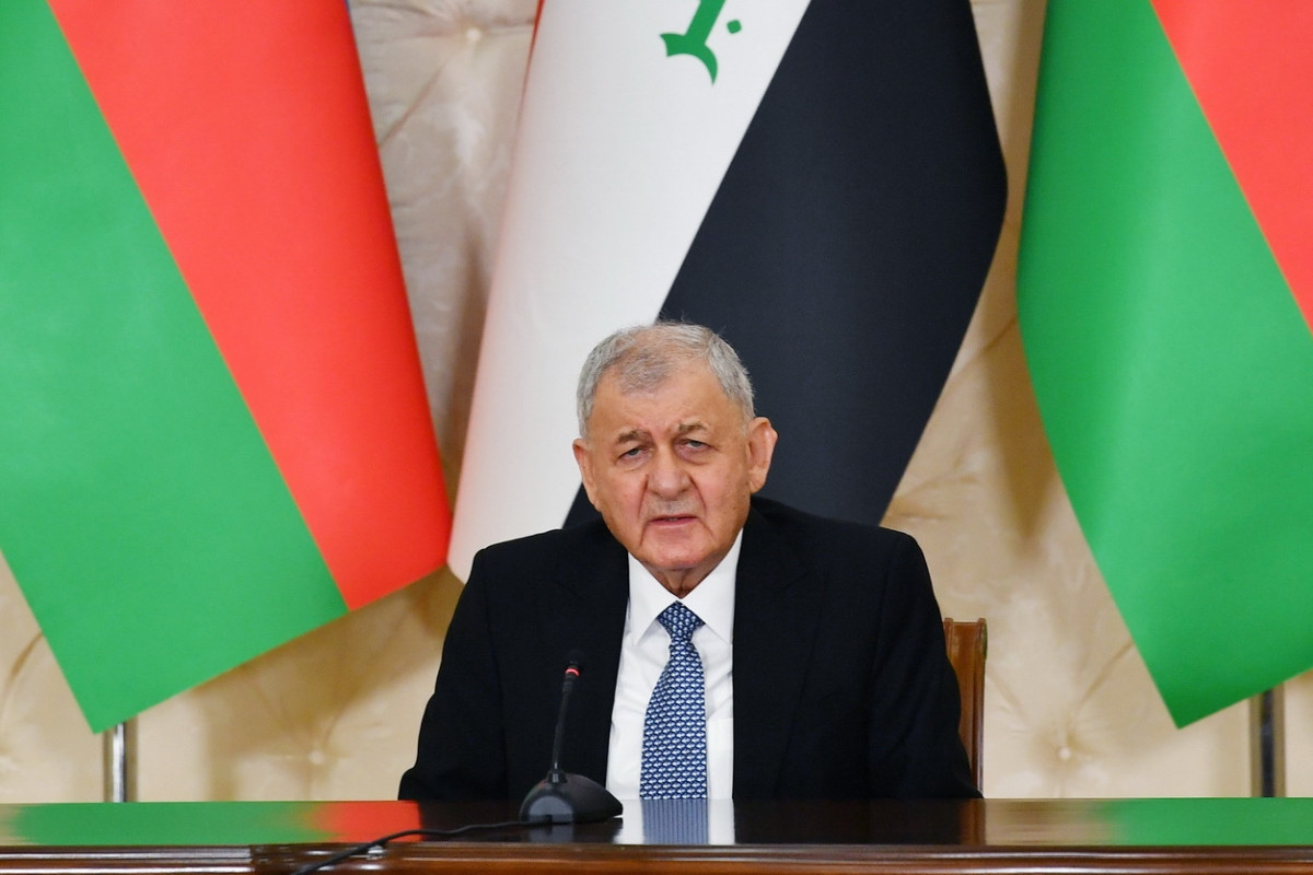 Iraqi President, Abdullatif Jamal Rashid