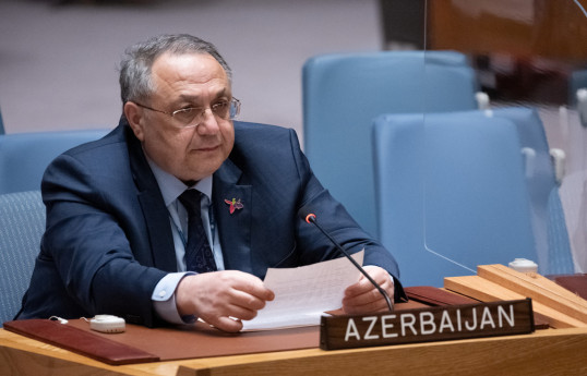 Yashar Aliyev,  Permanent Representative of Azerbaijan to UN