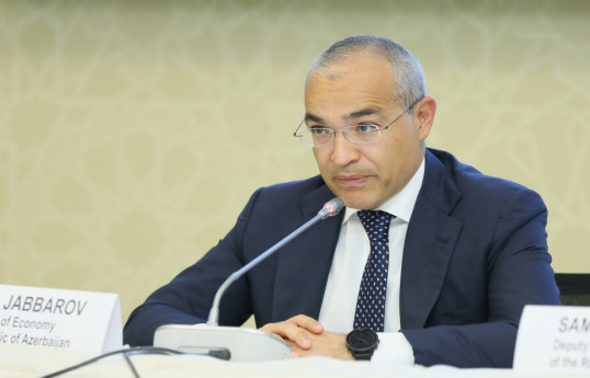 Mikayil Jabbarov, Azerbaijan's Minister of Economy