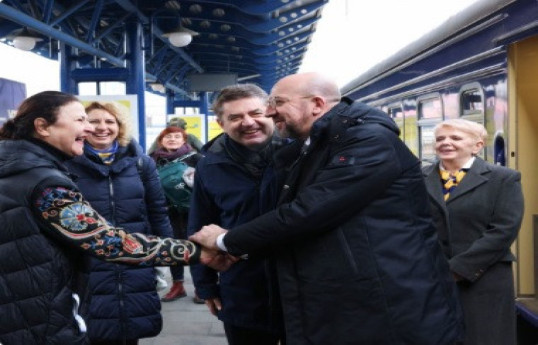 President of European Council visits Kyiv