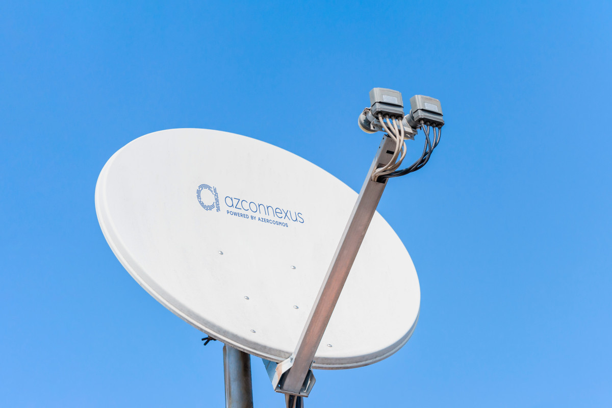 Azercosmos installs satellite internet platform in Lachin