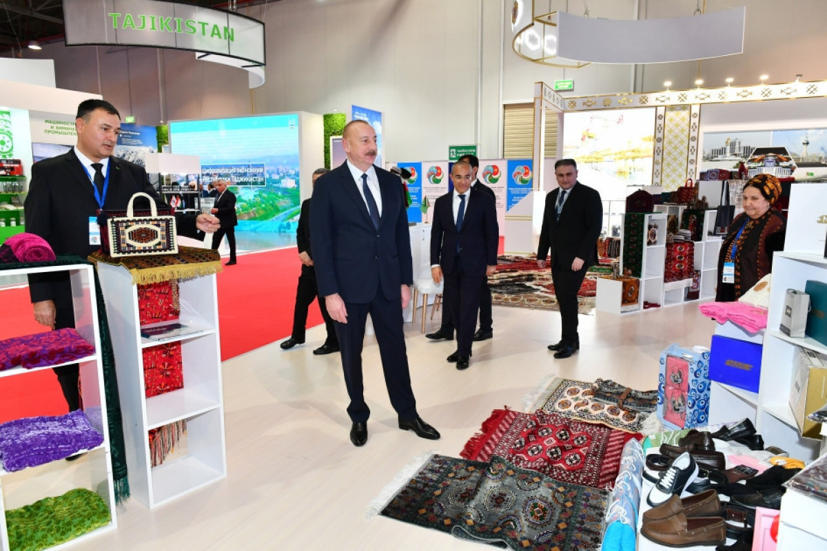 President Ilham Aliyev attended inauguration of exhibition of SPECA countries-UPDATED 